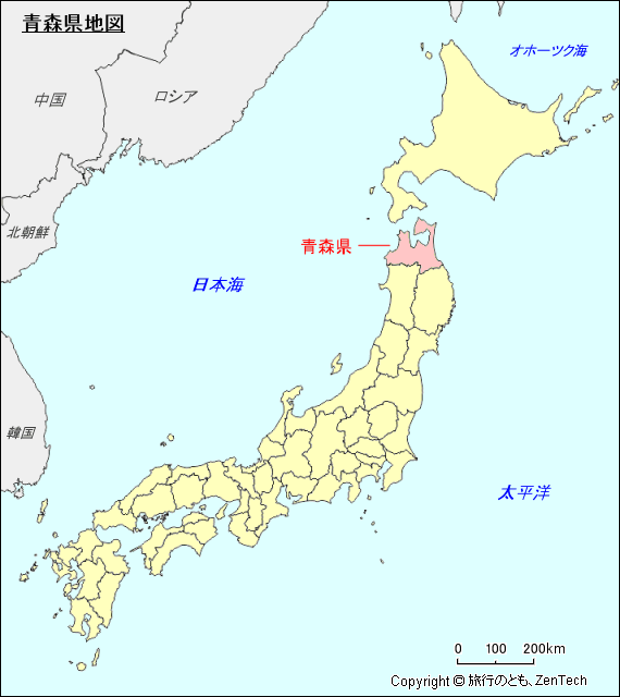 青森県地図