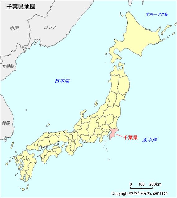 千葉県地図