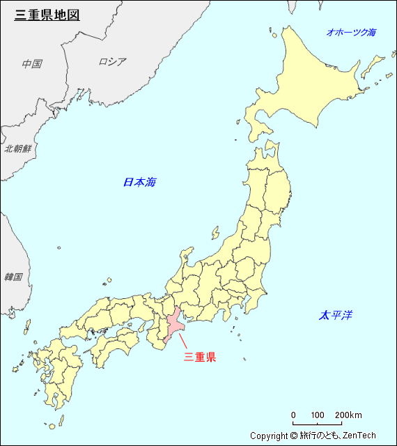 三重県地図