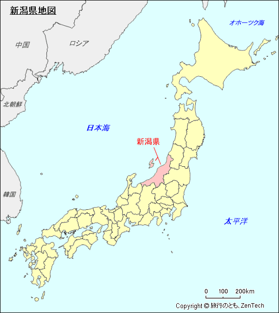 新潟県地図