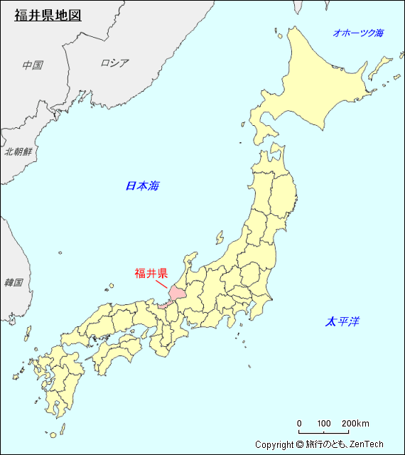 福井県地図