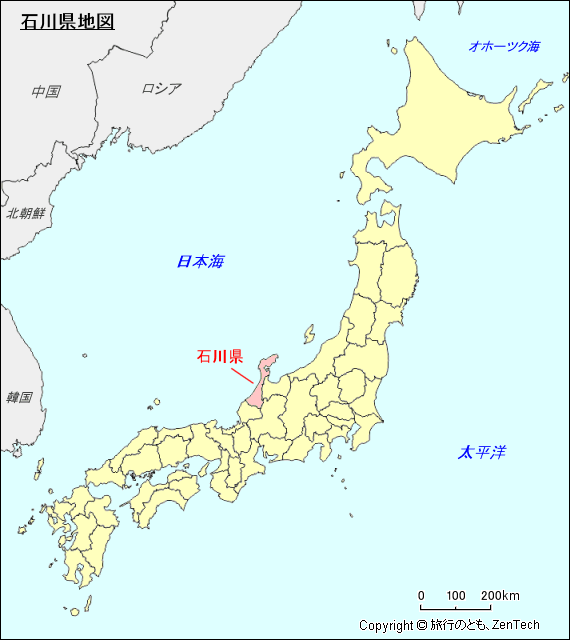 石川県地図