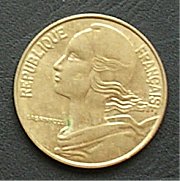 フランスのコイン・硬貨（フラン、サンチーム） - 旅行のとも、ZenTech