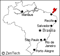 フォルタレザ地図