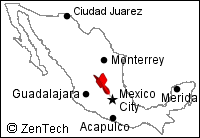 メキシコシティー地図