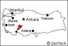 アンタルヤ地図