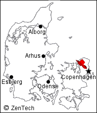 コペンハーゲン地図