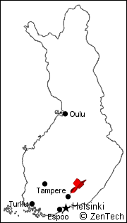 ラハティ地図
