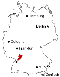 バーデンバーデン地図