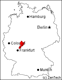 フランクフルト地図