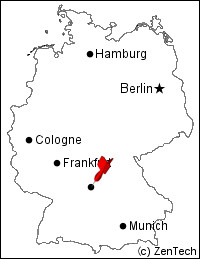 ローテンブルグ地図