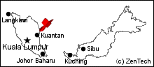 クアンタン地図