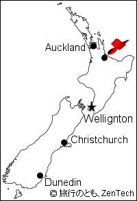タウランガ地図