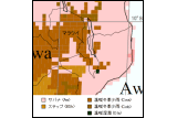マラウイ気候区分地図