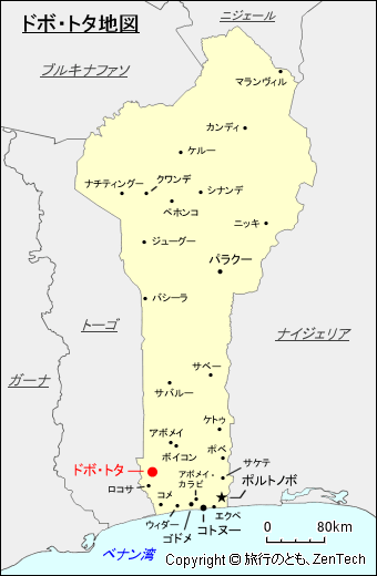ドボ・トタ地図