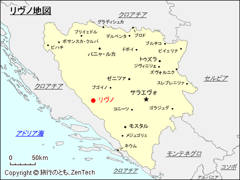 リヴノ地図