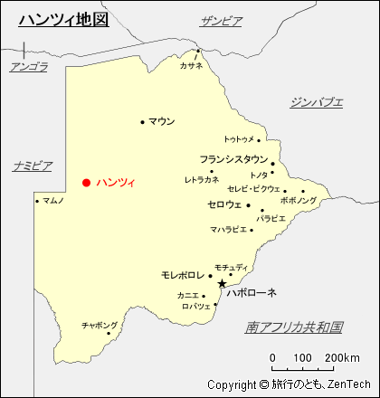 ハンツィ地図