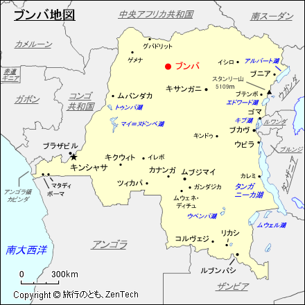 ブンバ地図