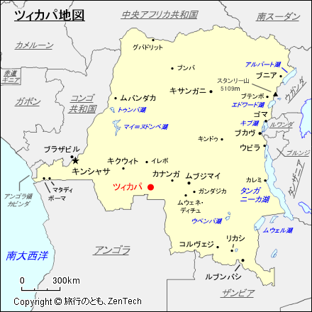 ツィカパ地図