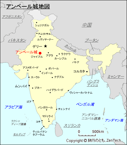 アンベール城地図