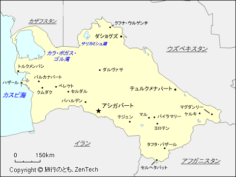 ハザール地図