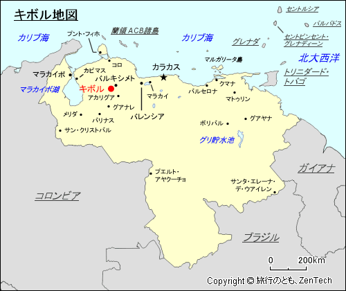 キボル地図