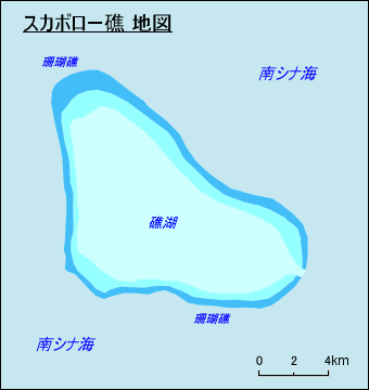 スカボロー礁地図