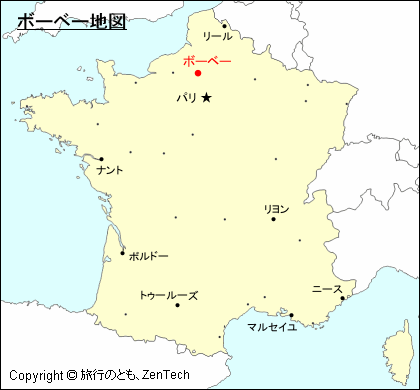 フランスにおけるボーベー地図
