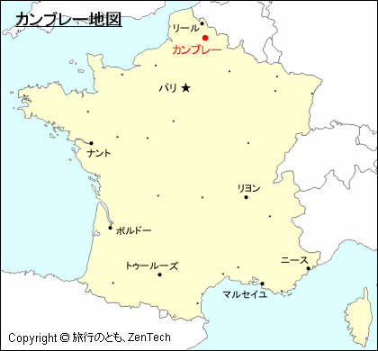 フランスにおけるカンブレー地図