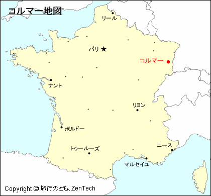 フランスにおけるコルマー地図