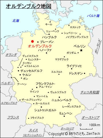オルデンブルク地図
