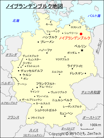 ノイブランデンブルク地図
