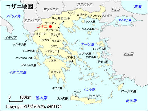 コザニ地図