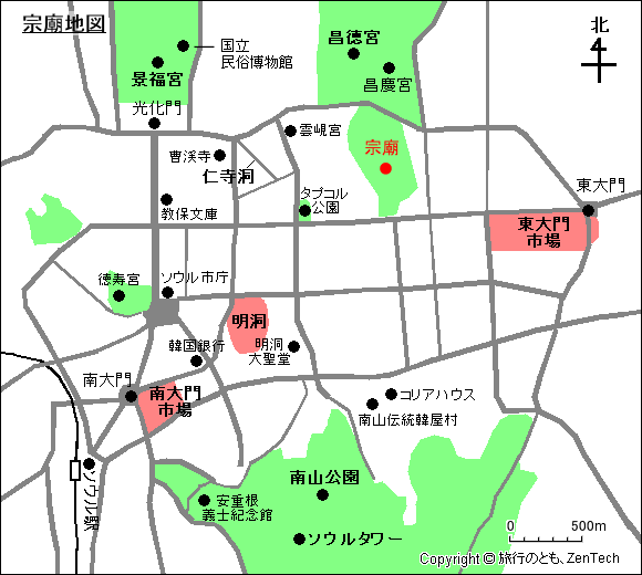 宗廟地図