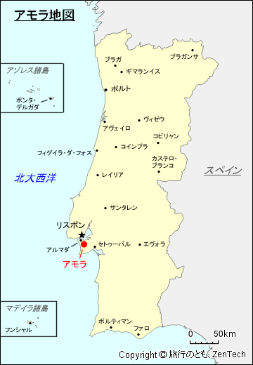 アモラ地図