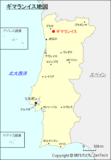 ギマランイス地図