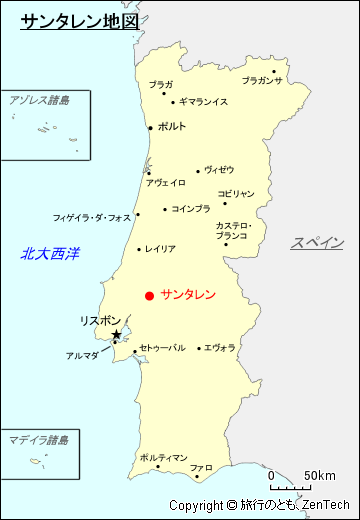 サンタレン地図