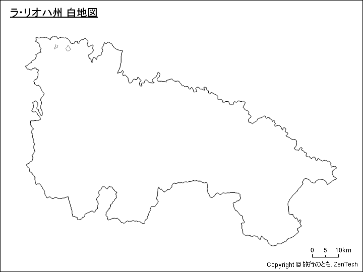ラ・リオハ州 白地図