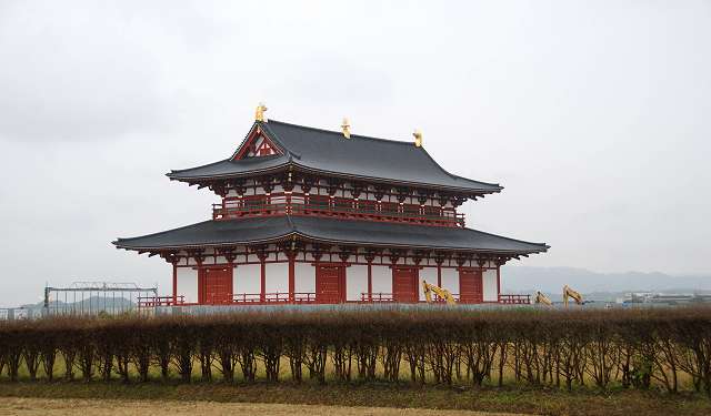 Heijo Palace remains