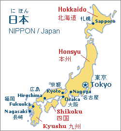 Japón Mapa