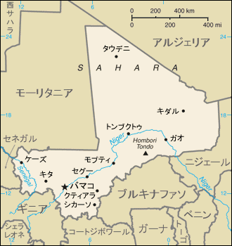 マリ地図