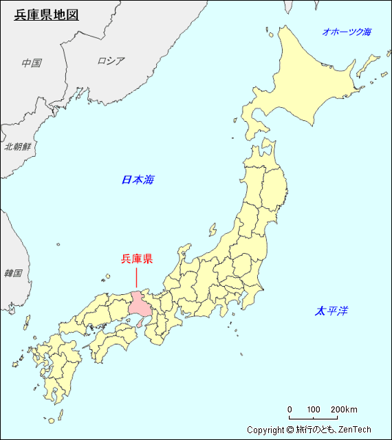 兵庫県地図