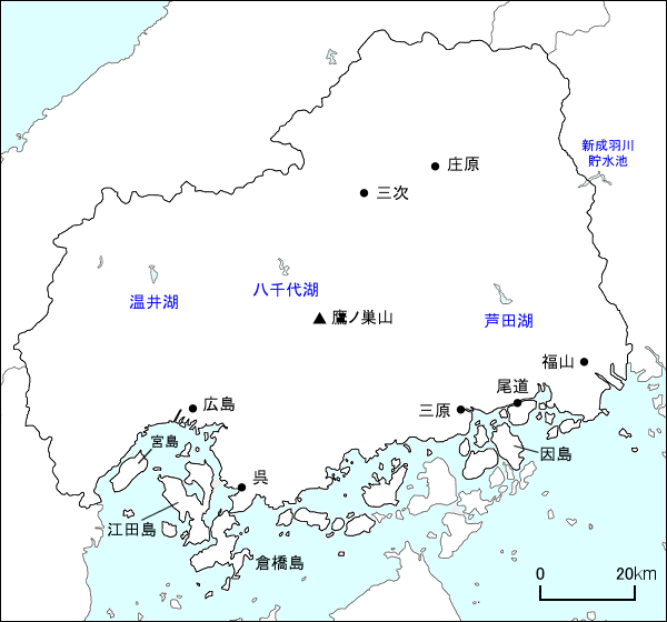 広島県地図 旅行のとも Zentech