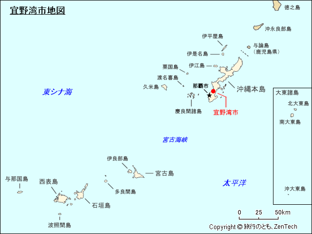 宜野湾市地図