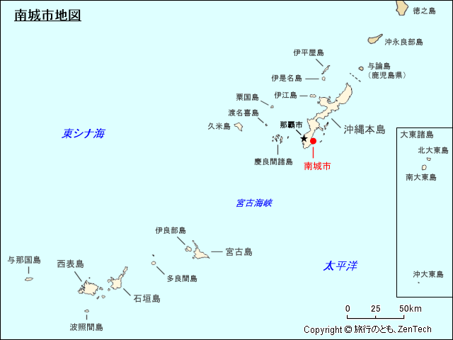 南城市地図