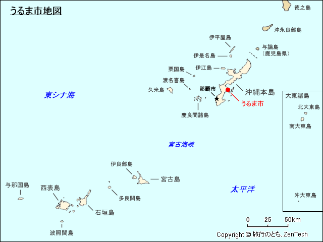 うるま市地図