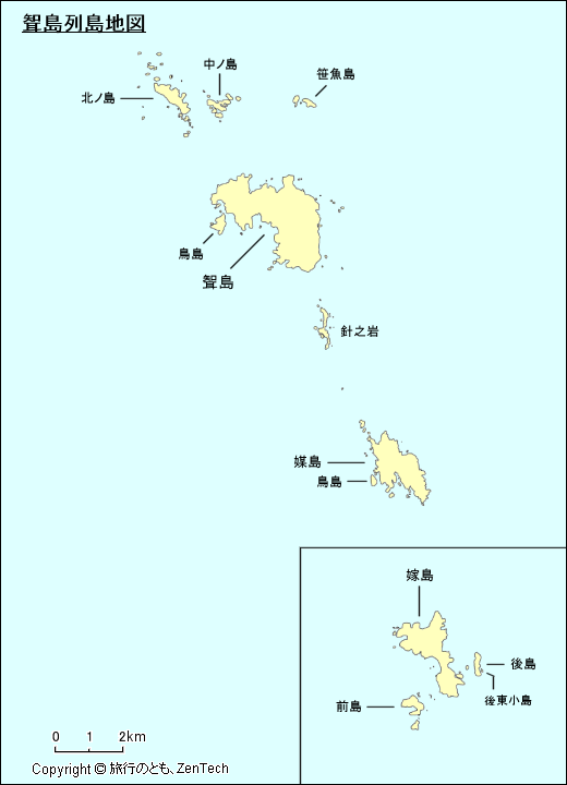 聟島列島地図