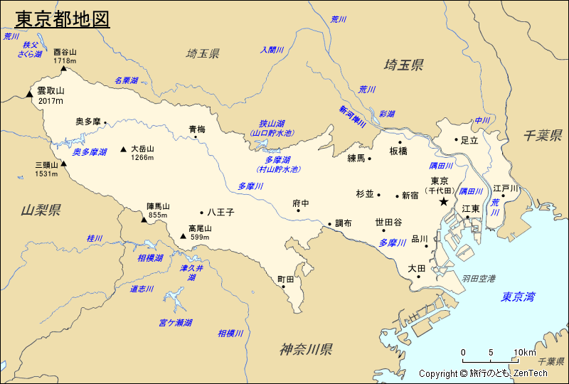 東京都地図