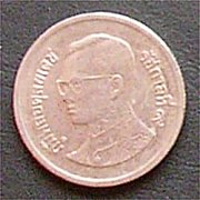 タイ 1バーツ コイン 表面