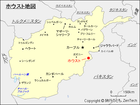 ホウスト地図